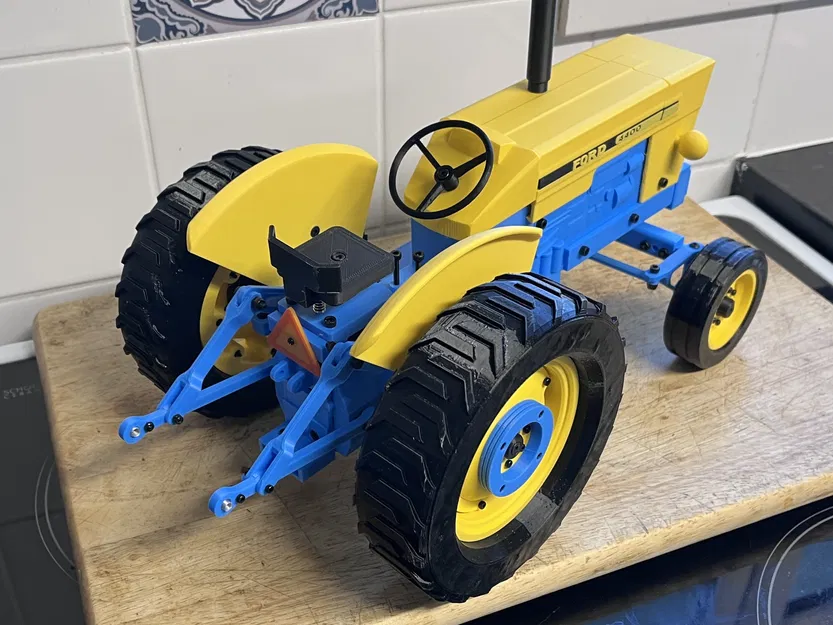 OpenRC Tractor MK2.4 Ford 4400 Industrial mod - Image 4