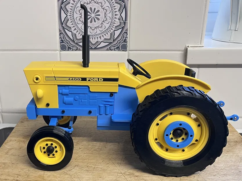 OpenRC Tractor MK2.4 Ford 4400 Industrial mod - Image 5
