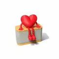 Valentines Heart Buddy Articulated – Tùy chỉnh – Quà Valentine – Decor dễ thương - Thumbnail 5