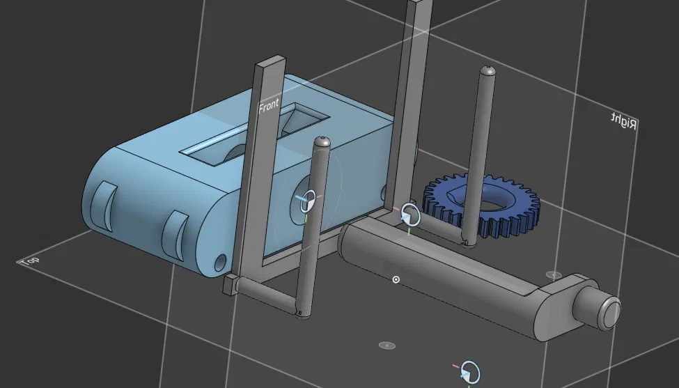 Conveyor (Băng tải) có chân đỡ, không có belt - Image 1