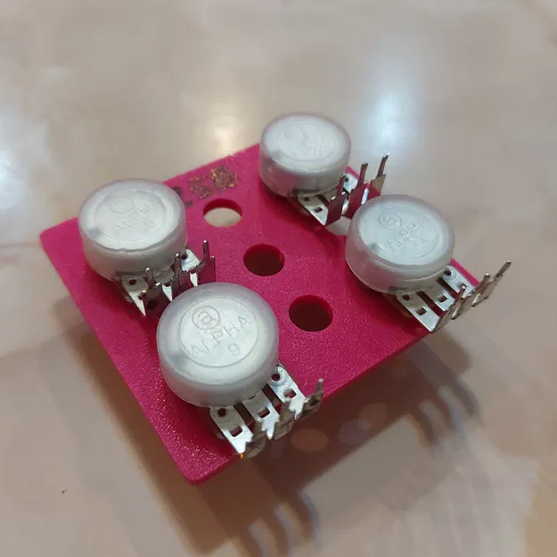 Template lắp ráp guitar pedal cho vỏ 1590B/125B - Image 3