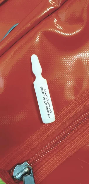 Đạo cụ ống ampoule thủy tinh cho mô phỏng đào tạo y tế - Image 4