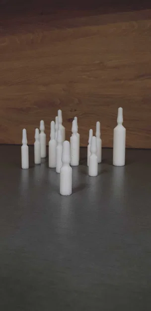 Đạo cụ ống ampoule thủy tinh cho mô phỏng đào tạo y tế - Image 5