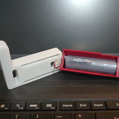 Ngàm gắn pin 18650 snap-on cho Heltec v3