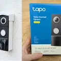 Mái che chuông cửa TAPO + miếng chèn dây cho camera Wi‑Fi TP-Link - Thumbnail 2