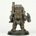 Thorum Sparkhammer – Miniature Dwarf Artificer Steampunk - Thumbnail 2