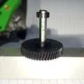 Trục Bánh Răng Helical (50T, M0.5, 17° RH) – Dual-Drive Extruder - Thumbnail 1
