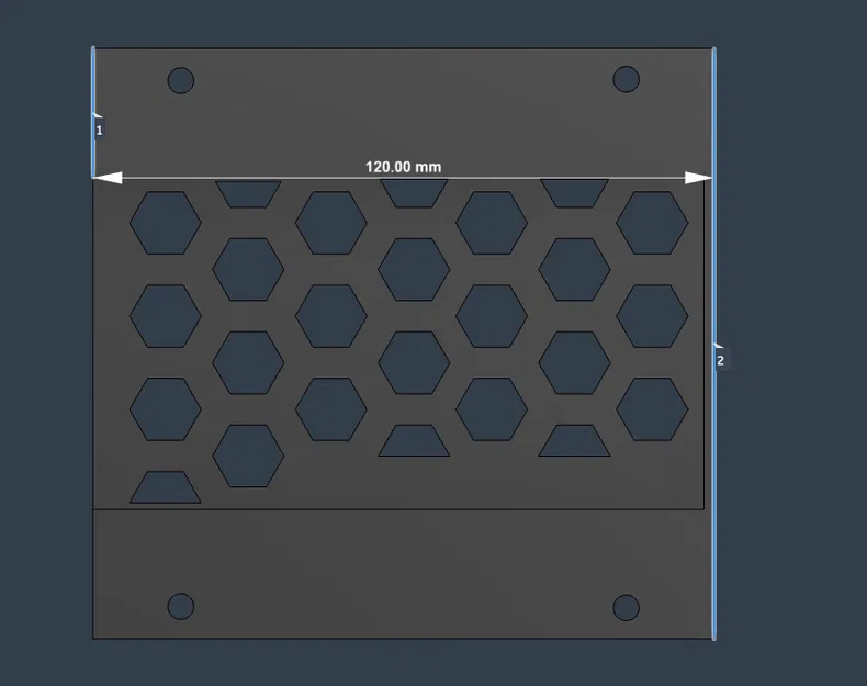 Giá đỡ adaptor AC/DC gắn dưới bàn (trafo) - Image 7
