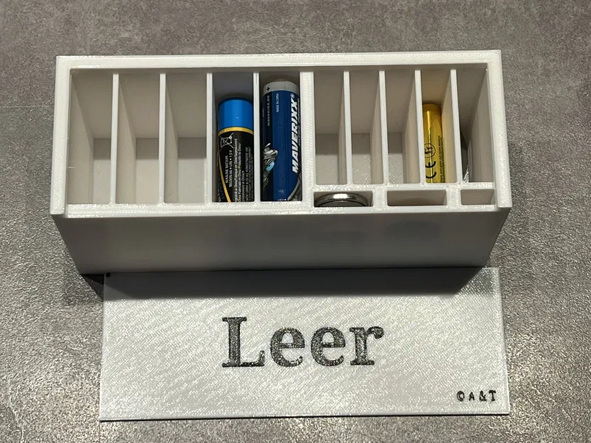 Hộp đựng pin Battery Crate Batterie Box AA / AAA - Image 1