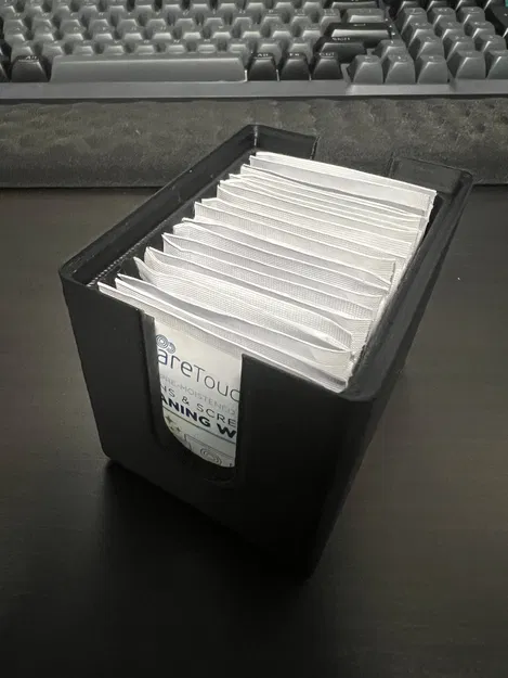 Wipe Holder - Gridfinity (Giá/khay đựng khăn lau) - Image 1