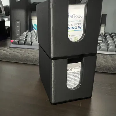 Wipe Holder - Gridfinity (Giá/khay đựng khăn lau)