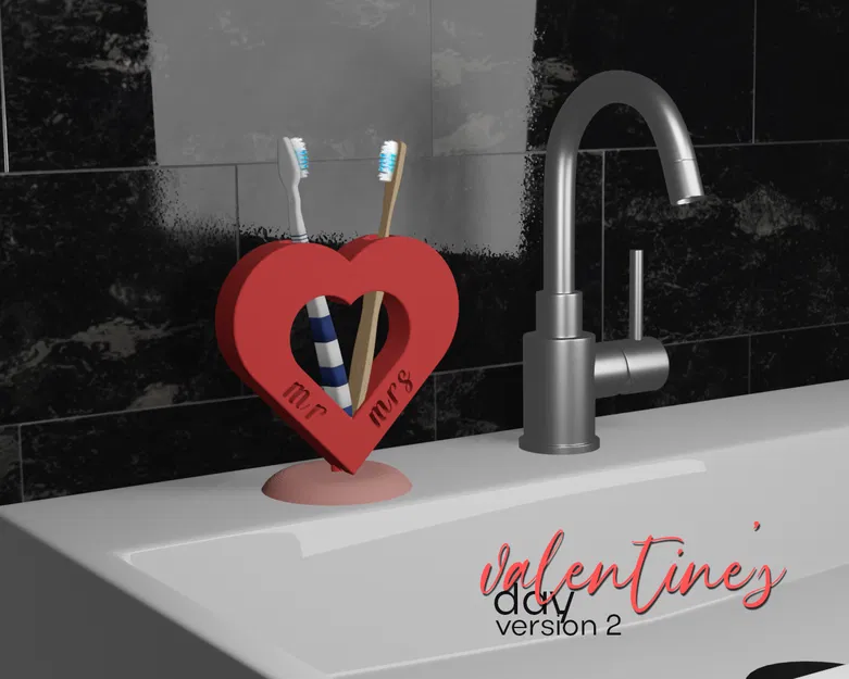 Giá Đỡ Bàn Chải Đánh Răng Cho Cặp Đôi (Couples Toothbrush Holder) - Image 1