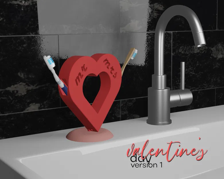 Giá Đỡ Bàn Chải Đánh Răng Cho Cặp Đôi (Couples Toothbrush Holder) - Image 2