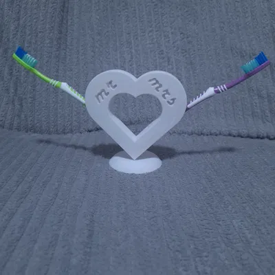 Giá Đỡ Bàn Chải Đánh Răng Cho Cặp Đôi (Couples Toothbrush Holder)