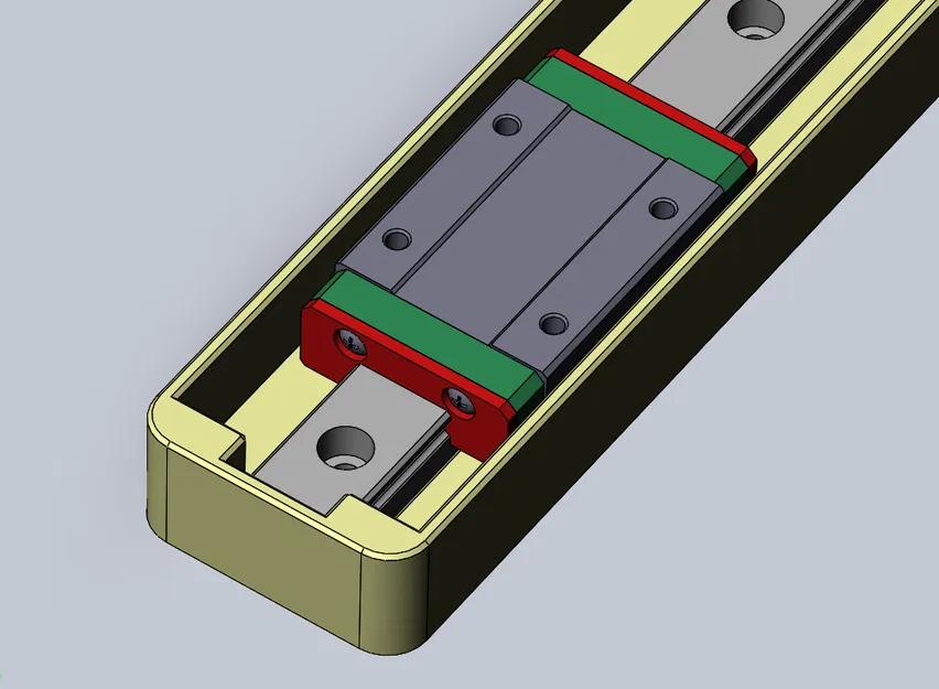 Bồn ngâm vệ sinh ray MGN12-400 (MGN12-400 cleaning bath) - Image 1