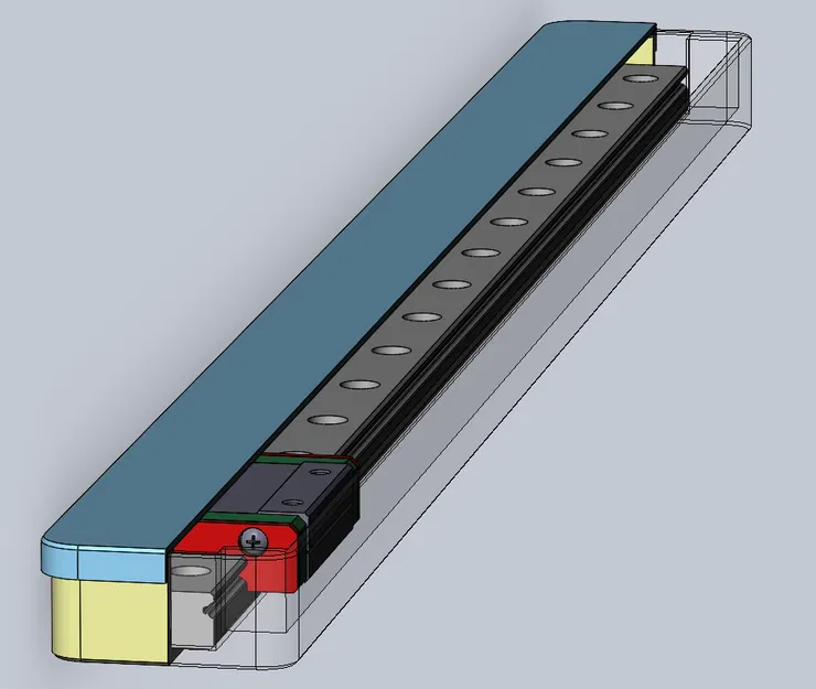 Bồn ngâm vệ sinh ray MGN12-400 (MGN12-400 cleaning bath) - Image 2