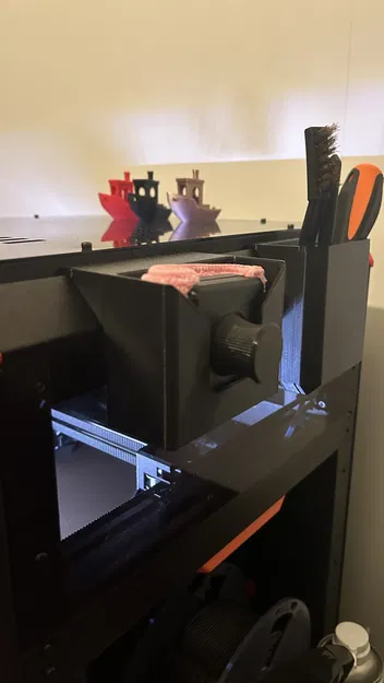 Giá đỡ Cleaner có móc và nam châm 10x3 mm - Image 1