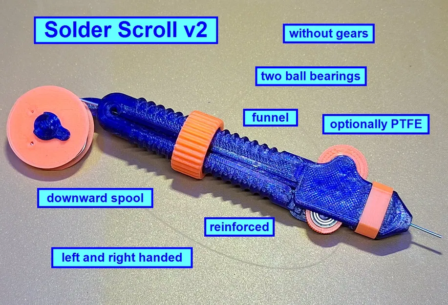 Solder Scroll Không Dùng Bánh Răng v2 - Image 1