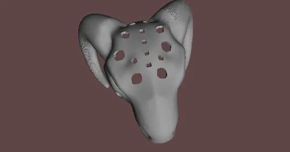 Đầu Dê (V1) - Có Khe Thoát Khí - Image 1