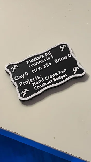 Huy hiệu Construct Badge - Image 1