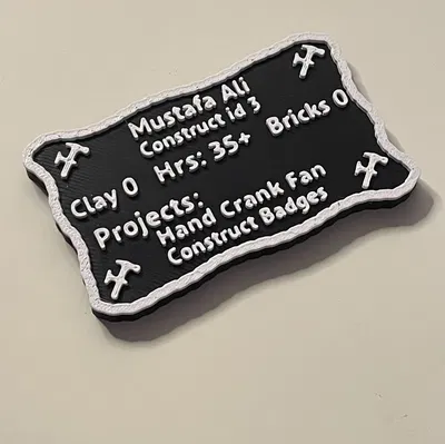 Huy hiệu Construct Badge