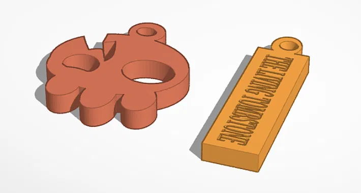 Charm The Living Tombstone (2 mẫu vòng cổ) - Image 1