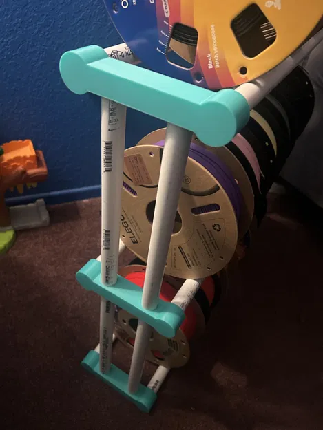 Kệ để filament PVC DIY - Image 2