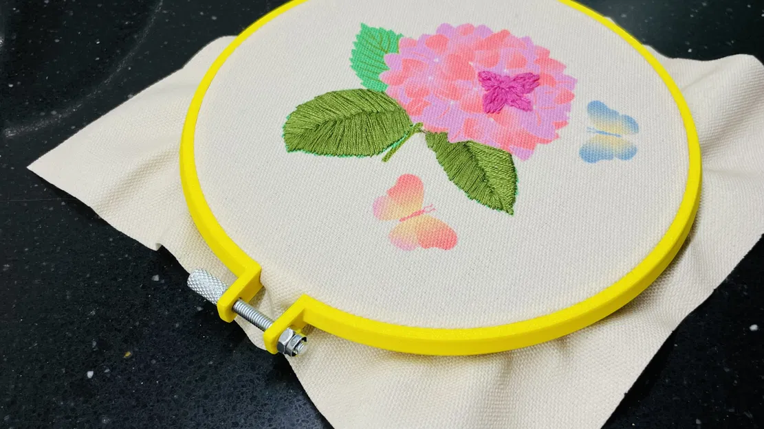 Vòng thêu (Embroidery ring) 15 cm - Image 2