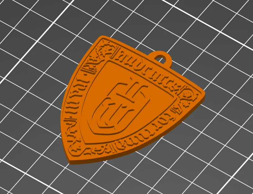 Móc khóa / Mặt dây KCD 2 “Audentes fortuna iuvat” - Image 2