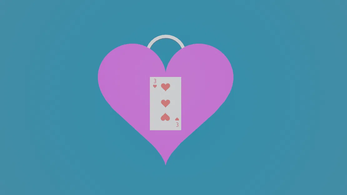 Móc Khóa Macaron Trái Tim Sang Chảnh (Luxury Heart Macaron Keychain) - Image 1