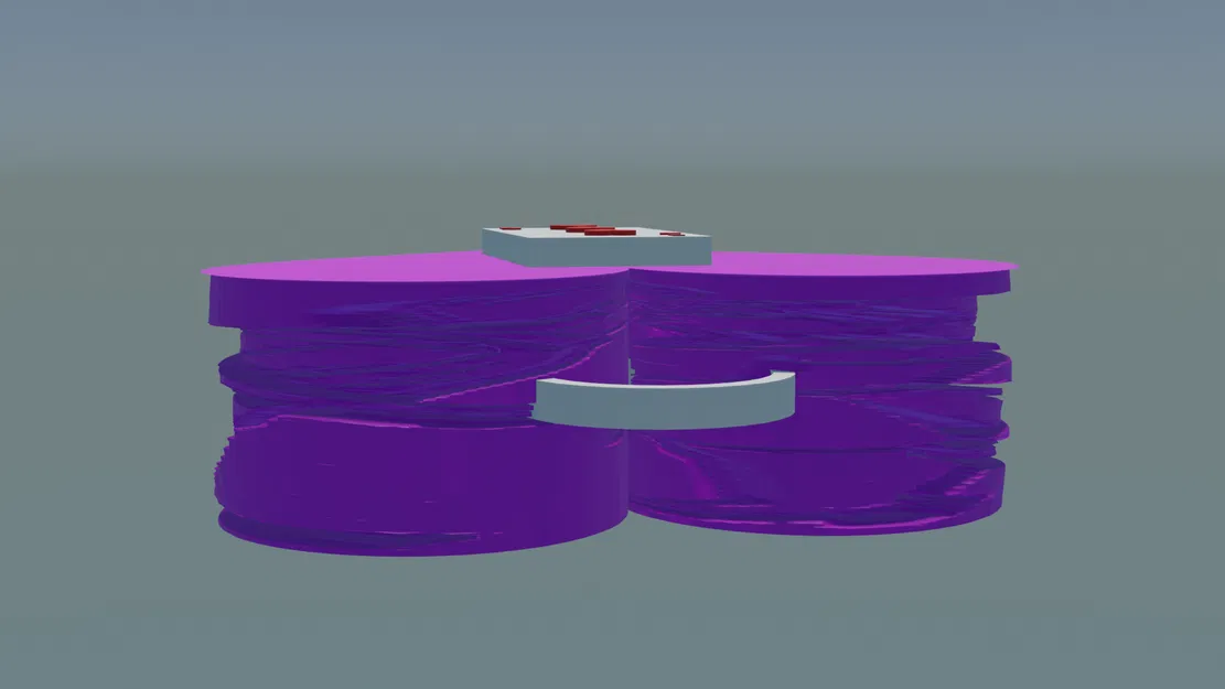 Móc Khóa Macaron Trái Tim Sang Chảnh (Luxury Heart Macaron Keychain) - Image 2