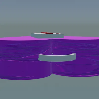 Móc Khóa Macaron Trái Tim Sang Chảnh (Luxury Heart Macaron Keychain)