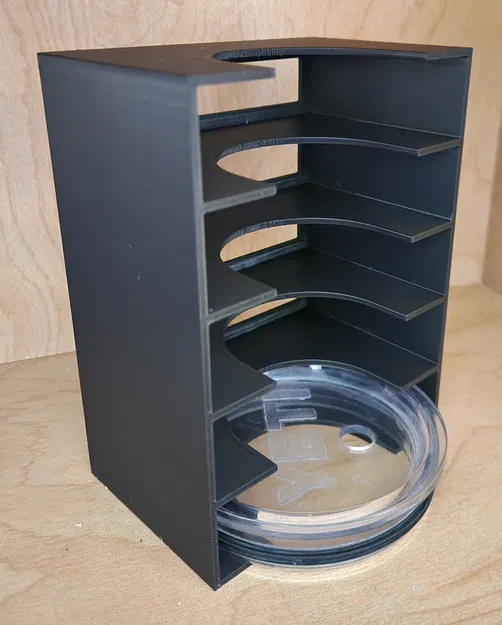 Kệ giữ nắp ly tumbler (Tumbler Cup Lid Holder Rack) - Image 2