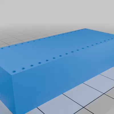 Jig canh chân pin & hàn cho DIP breakout board