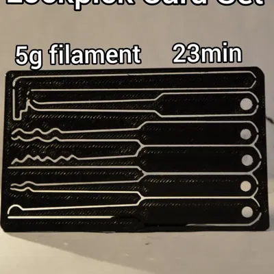 Bộ Thẻ Lockpick (Lockpick Card Set)