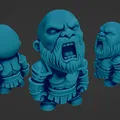 Kratos / God of War – Mẫu mô hình 3D - Thumbnail 1