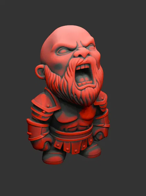 Kratos / God of War – Mẫu mô hình 3D - Image 4