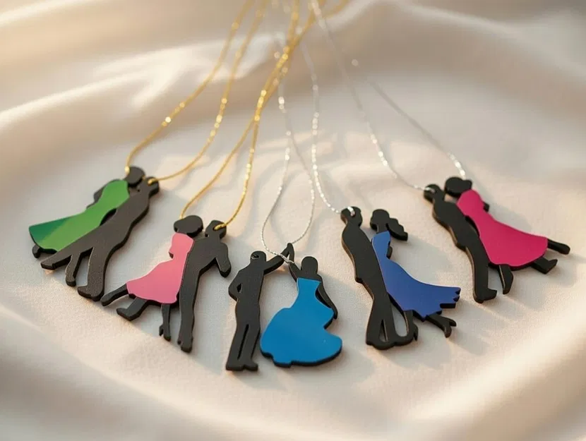 Dancing Coulple Beads – Hạt treo cặp đôi khiêu vũ - Image 2