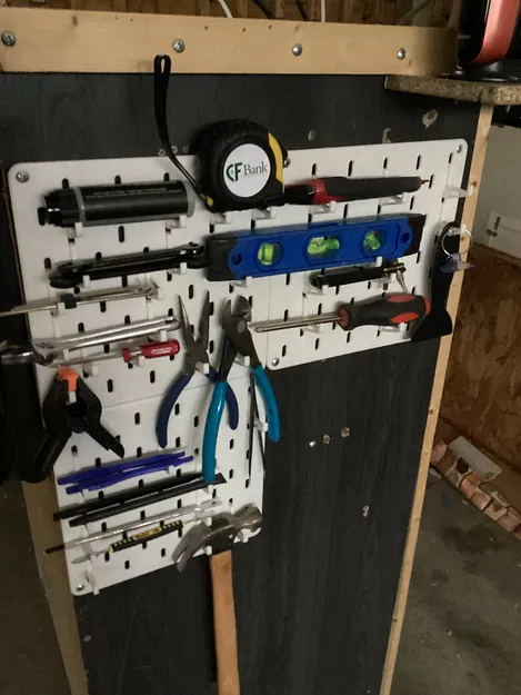 Skadis Peg Board (Bảng treo dụng cụ Skådis) in 3D - Image 1