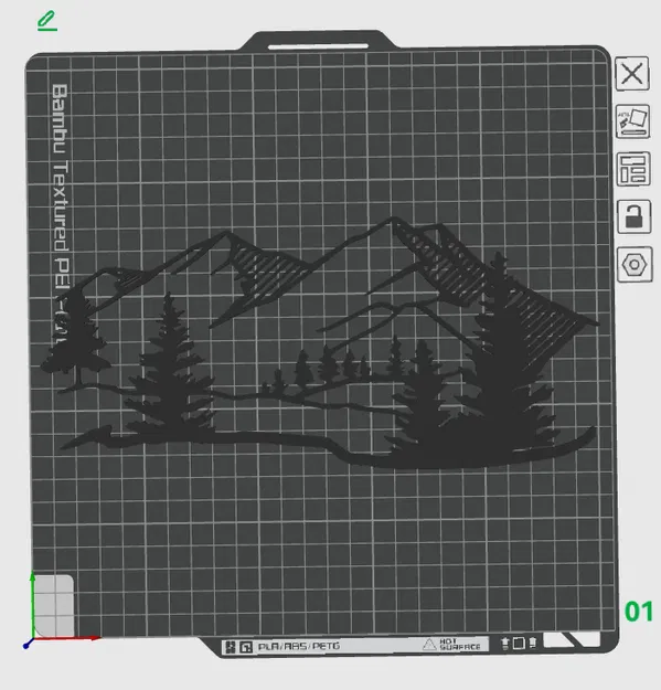 Tranh Treo Tường Núi (Mountain Wall Art) - Image 3