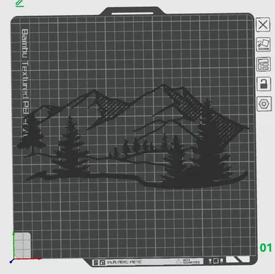 Tranh Treo Tường Núi (Mountain Wall Art)