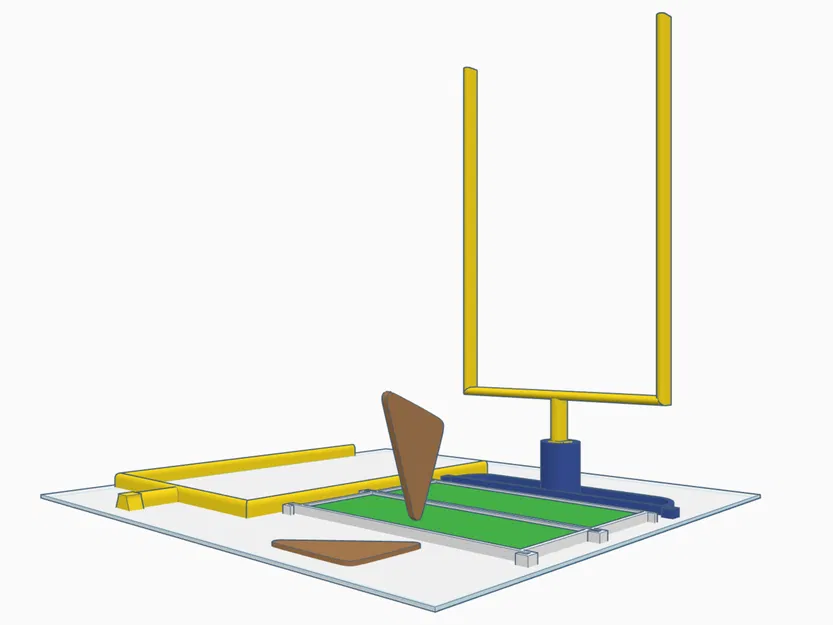 Trò Bóng Bầu Dục Để Bàn Vui Nhộn - Mở Rộng - Modular - Dễ Lắp Ráp - Image 4