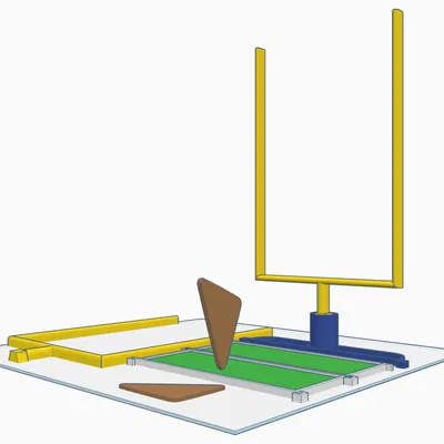 Trò Bóng Bầu Dục Để Bàn Vui Nhộn - Mở Rộng - Modular - Dễ Lắp Ráp