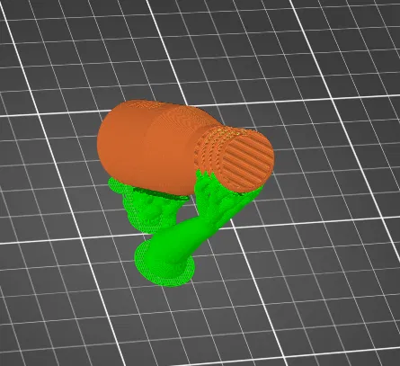 Đầu nối cán chổi gạt tuyết (Snow broom handle connector) - Image 4