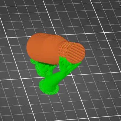 Đầu nối cán chổi gạt tuyết (Snow broom handle connector)