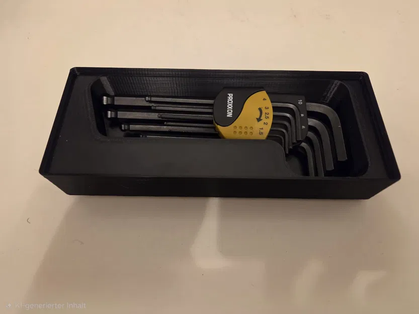 Gridfinity Proxxon Inbus Set 23946 - Image 1