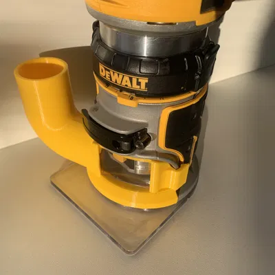 Module hút bụi/mạt cưa cho máy phay DeWalt DCW600/DCW604