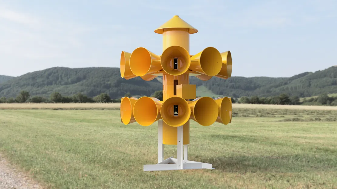 Mô hình còi báo động Federal Signal “2T-22XL” tỉ lệ 1:3 - Image 3