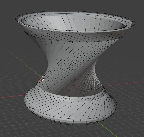 Bình hoa “Torture” kiểu xoắn (Torture vase of twist) - Image 1