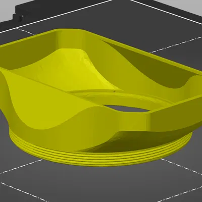 Loa che nắng lens kiểu Xpan cho EF-S 24mm 2.8 STM và 50mm 1.8 II